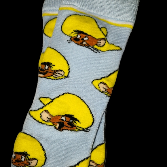 NEW Looney Tunes Speedy Gonzalez Socks - Picture 4 of 4